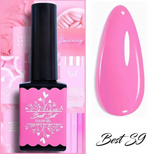 Гел лак Best S9 Розов