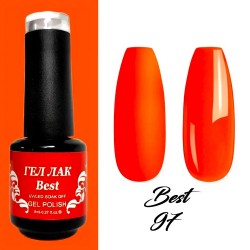 Гел лак Best 97 Оранж-НЕОН