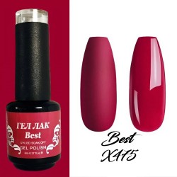 Best - гел лак X 475 Малиново Червен 