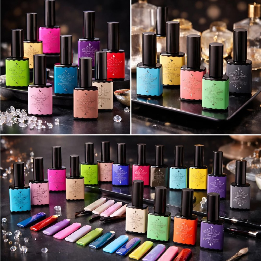 BEST SET 28 цвята гел лак + Топ + База