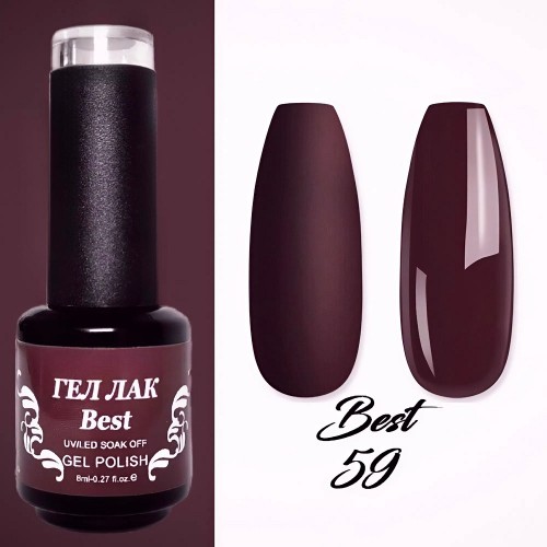 Гел лак Best 59 Горчива Череша
