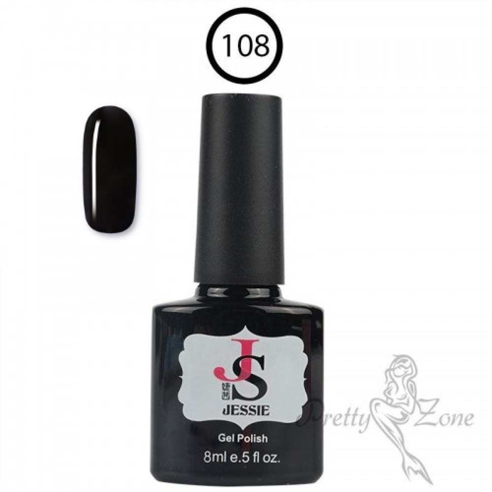 Гел лак Jessie 108 Черен