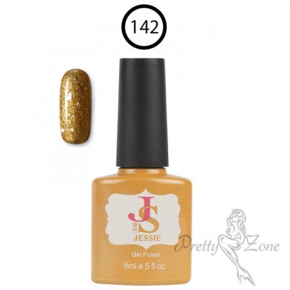 Гел лак Jessie 142 Тъмно злато