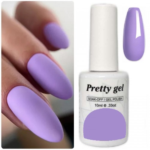 Гел лак Pretty A16 Теменужени нощи 10 ml