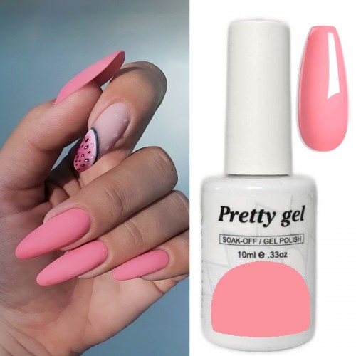 Гел лак Pretty 186 Барби розов цвят