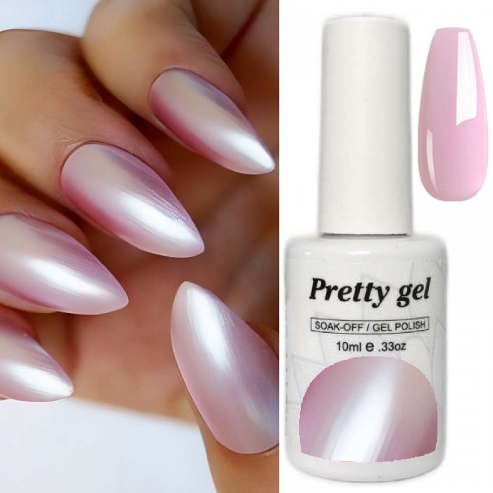 Гел лак Pretty 377 Розова Перла 15ml