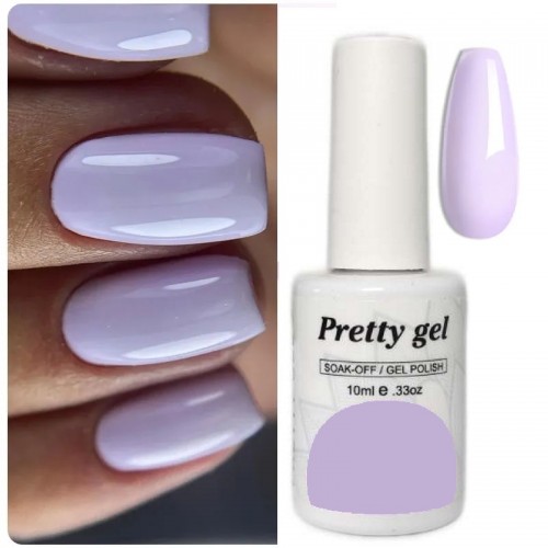 Гел лак Pretty 465 Сладко лилаво