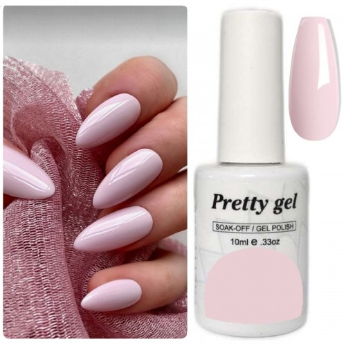 Гел лак Pretty 509 Млечен Ягодов Шейк