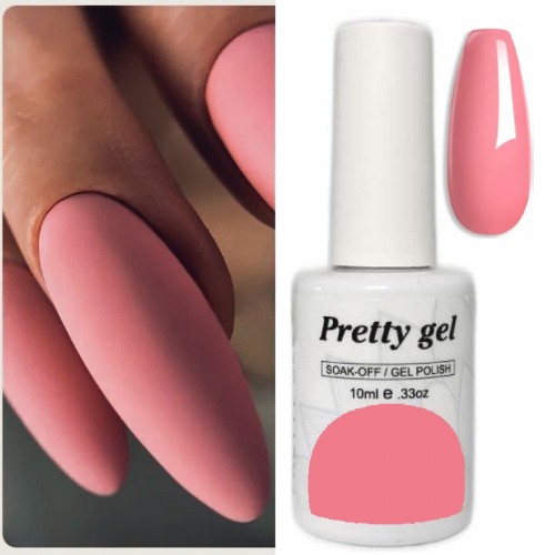 Гел лак Pretty 869-870 Плажно розово