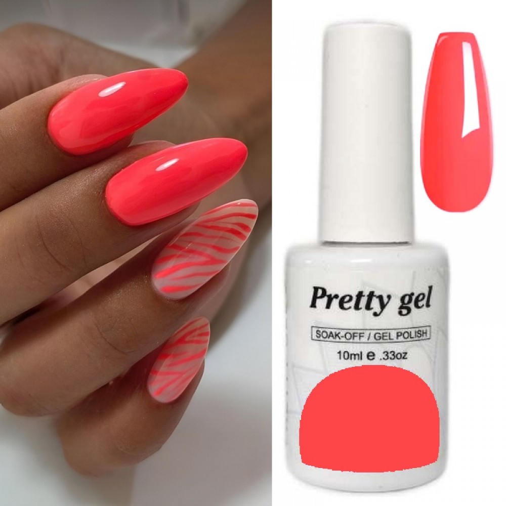 Гел лак Pretty A13 Корал-Екзотик