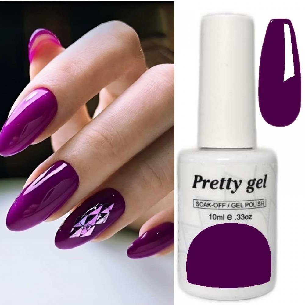 Гел лак Pretty A27 Вълшебно Лилаво 10 ml 