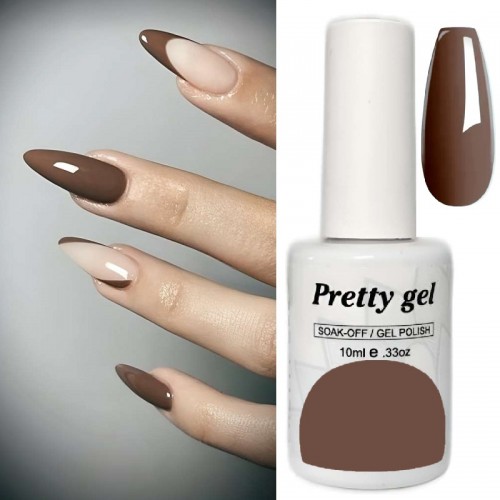Гел лак Pretty 1456 Млечен Шоколад