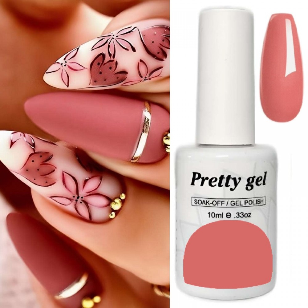 Гел лак Pretty 628 Антично розово