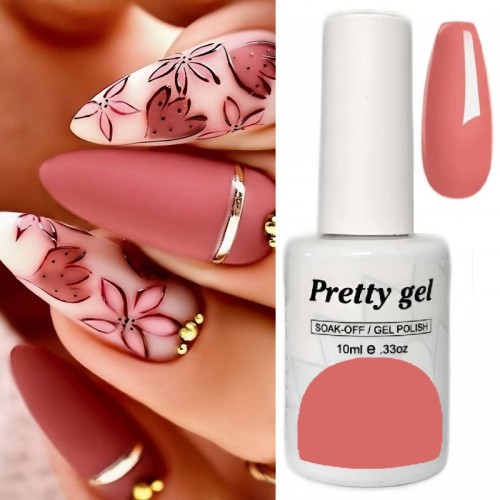 Гел лак Pretty 628 Антично розово