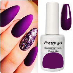 Гел лак Pretty A19-A2278Лилаво Кадифе