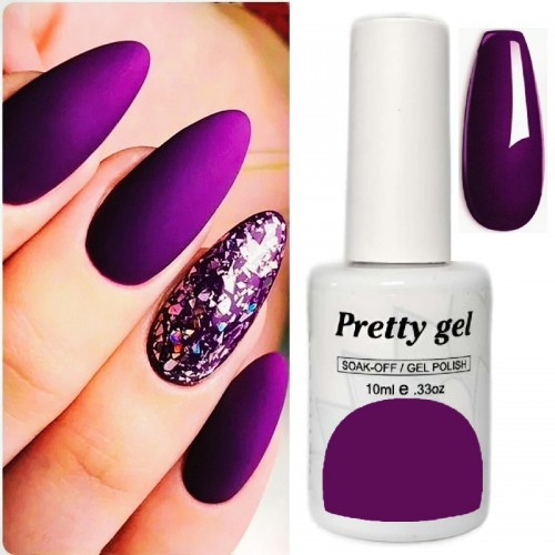 Гел лак Pretty A19 Лилаво Кадифе