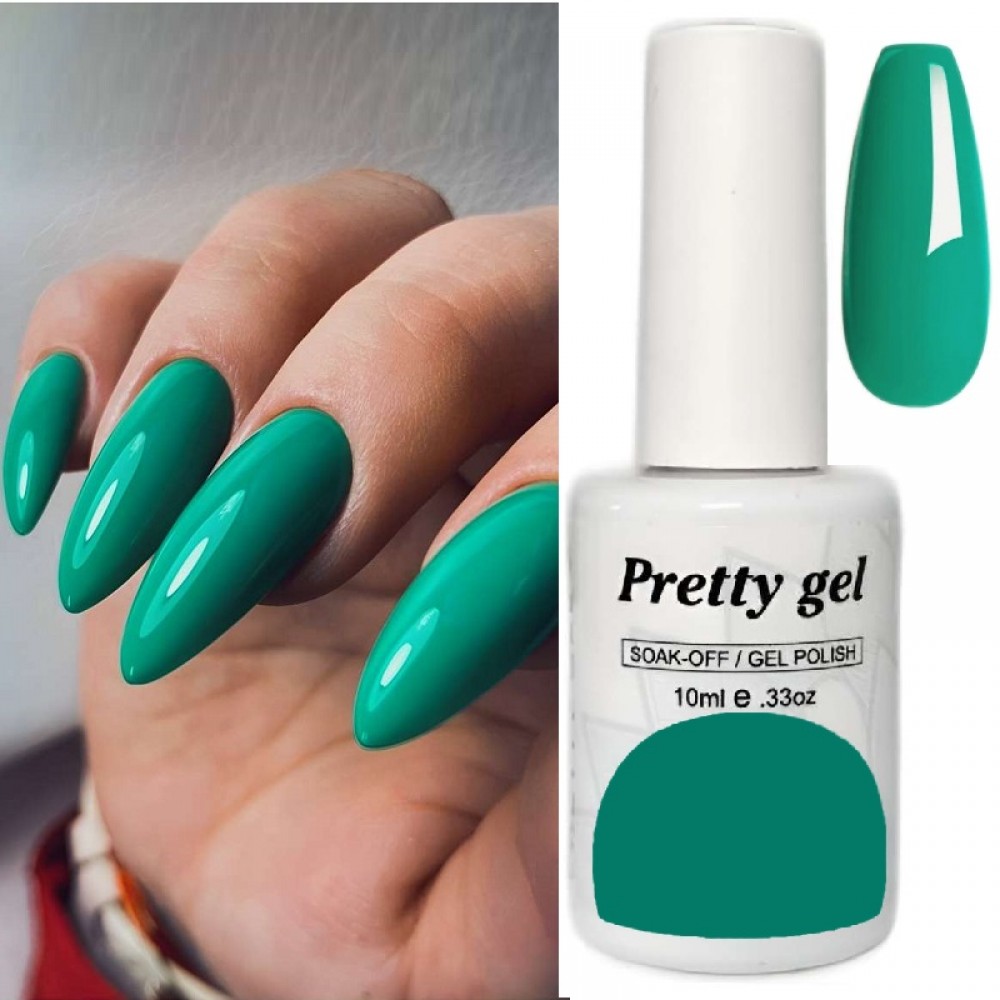 Гел лак Pretty А49-A15 Зелена Магия