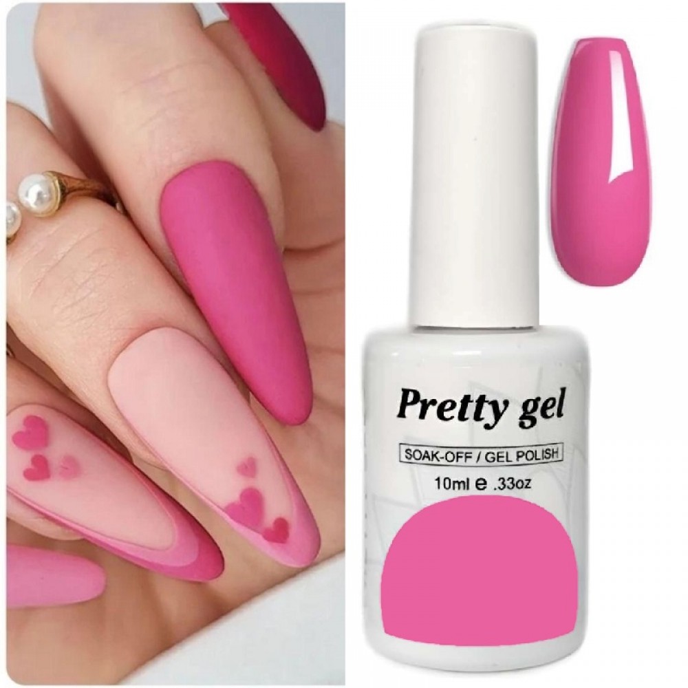 Гел лак Pretty 126 Розово Сияние