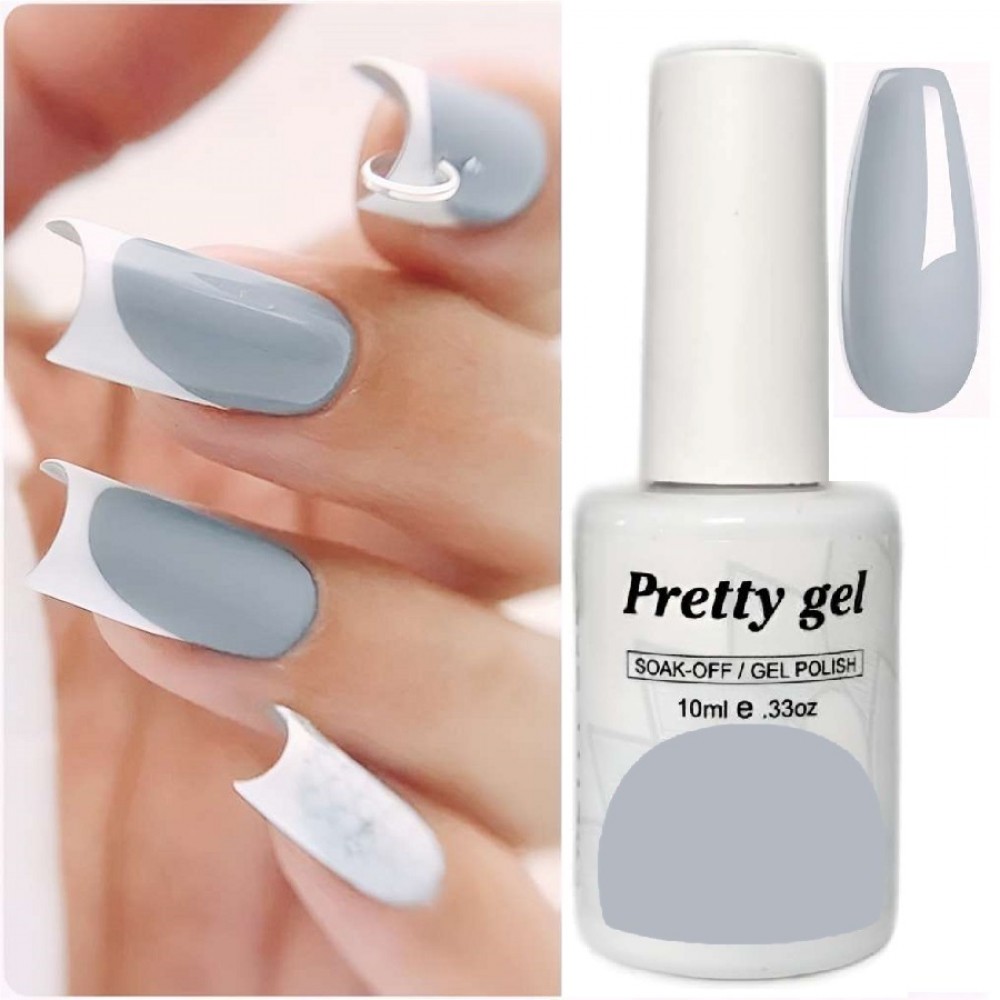 Гел лак Pretty 918 Ахатово Сиво
