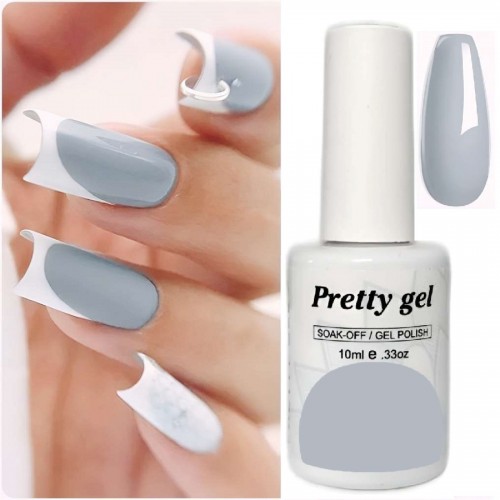 Гел лак Pretty 918 Ахатово Сиво