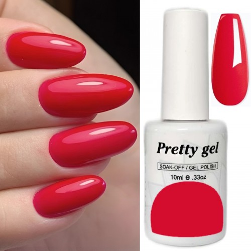 Гел лак Pretty A18 Ориенталско Червено