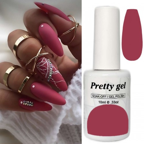 Гел лак Pretty 899 Кадифена Роза