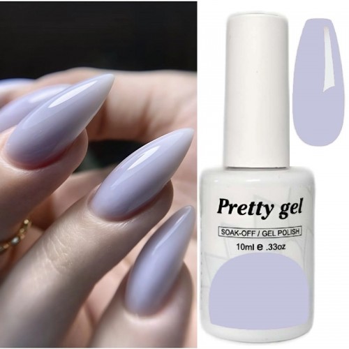 Гел лак Pretty A33 Млечен Люляков Нюанс