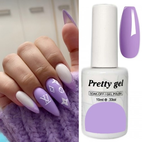 Гел лак Pretty A121 Лилав Бонбон