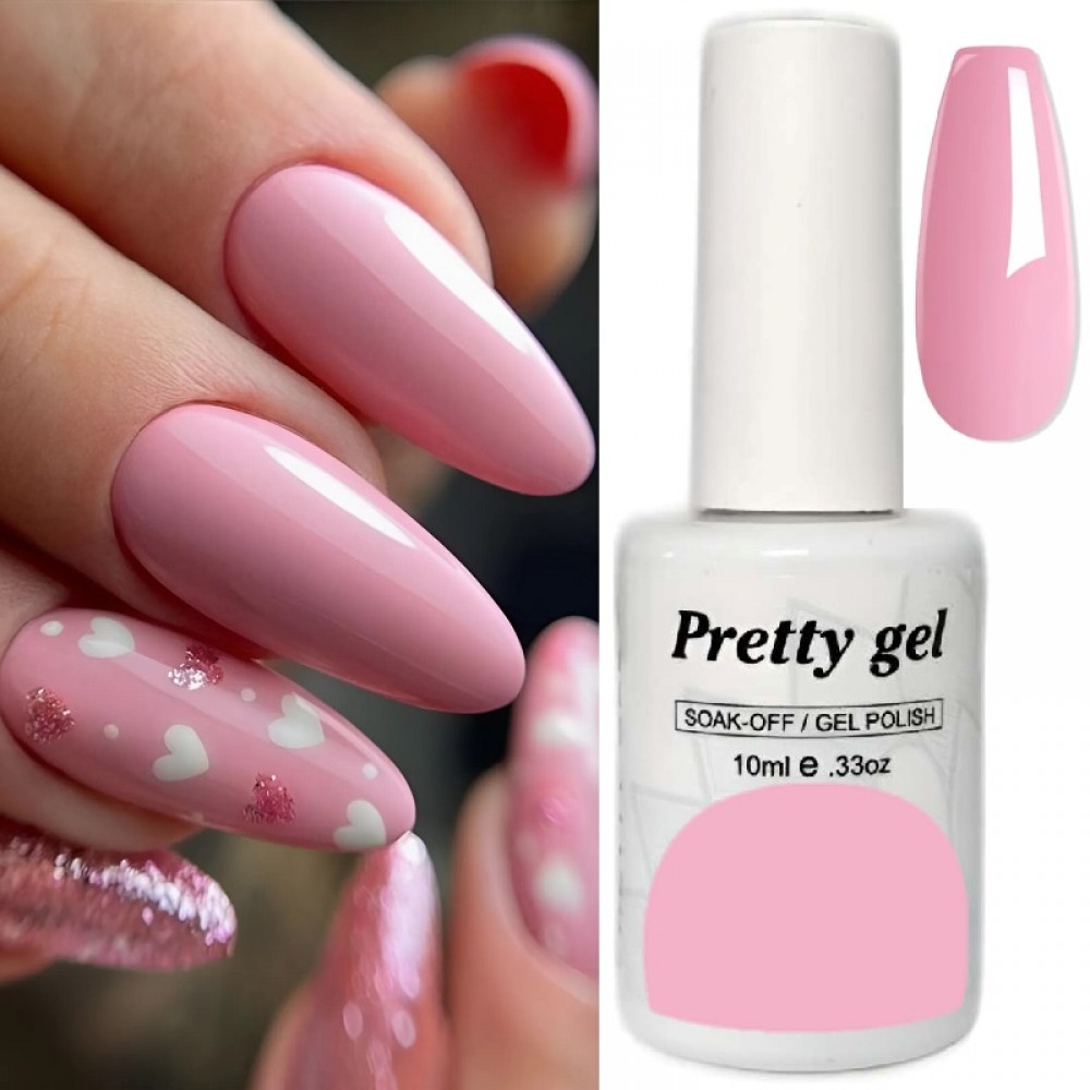 Гел лак Pretty 119 Розова целувка