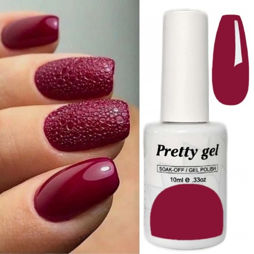 Гел лак Pretty 134 Тъмна Циклама