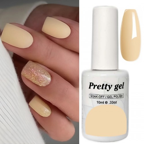 Гел лак Pretty 806 Светло Телесен/Nude Нюанс