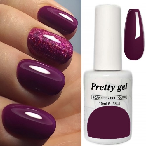 Гел лак Pretty 473 Лилава Нощ