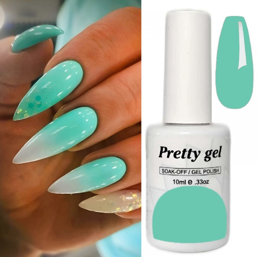 Гел лак Pretty 514 Тюркоазен Пастел