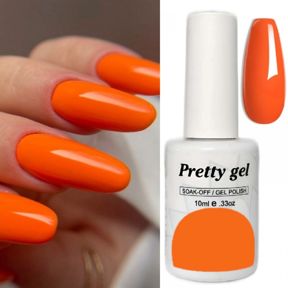 Гел лак Pretty 682 Ориенталско Оранжево