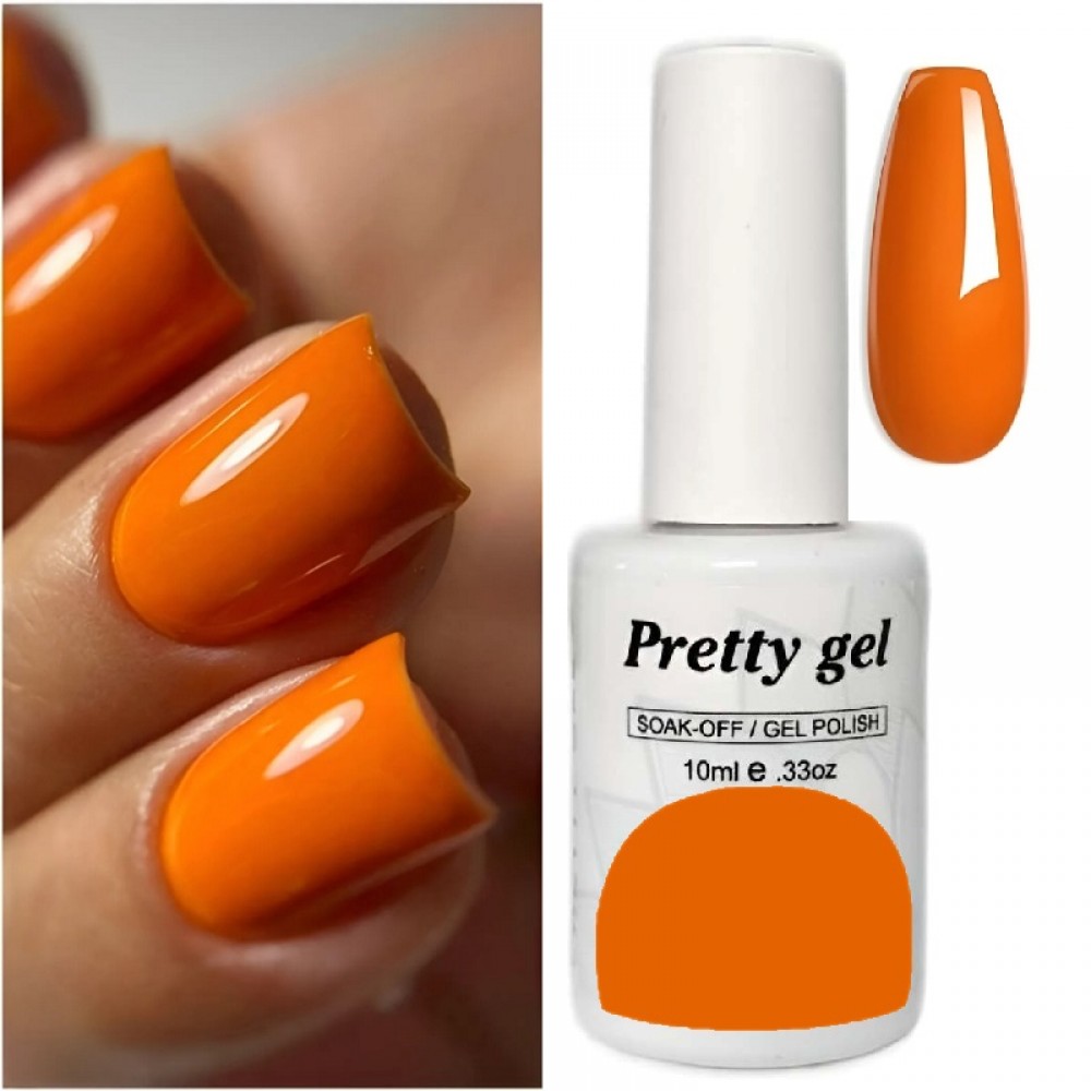 Гел лак Pretty 749 Светло Оранжево