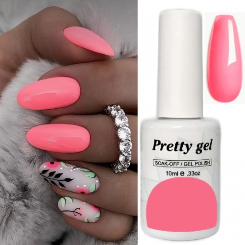 Гел лак Pretty 864 Лятно розово