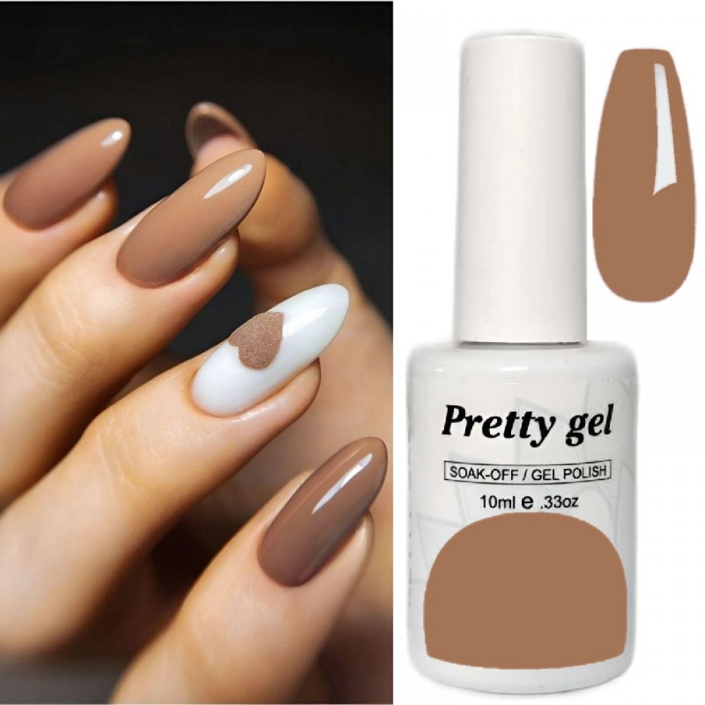 Гел лак Pretty 9 Карамел