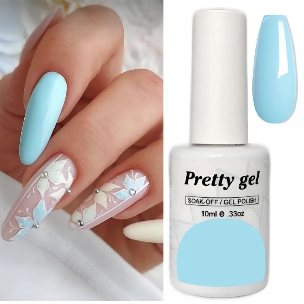 Гел лак Pretty 511 Синьо Лято