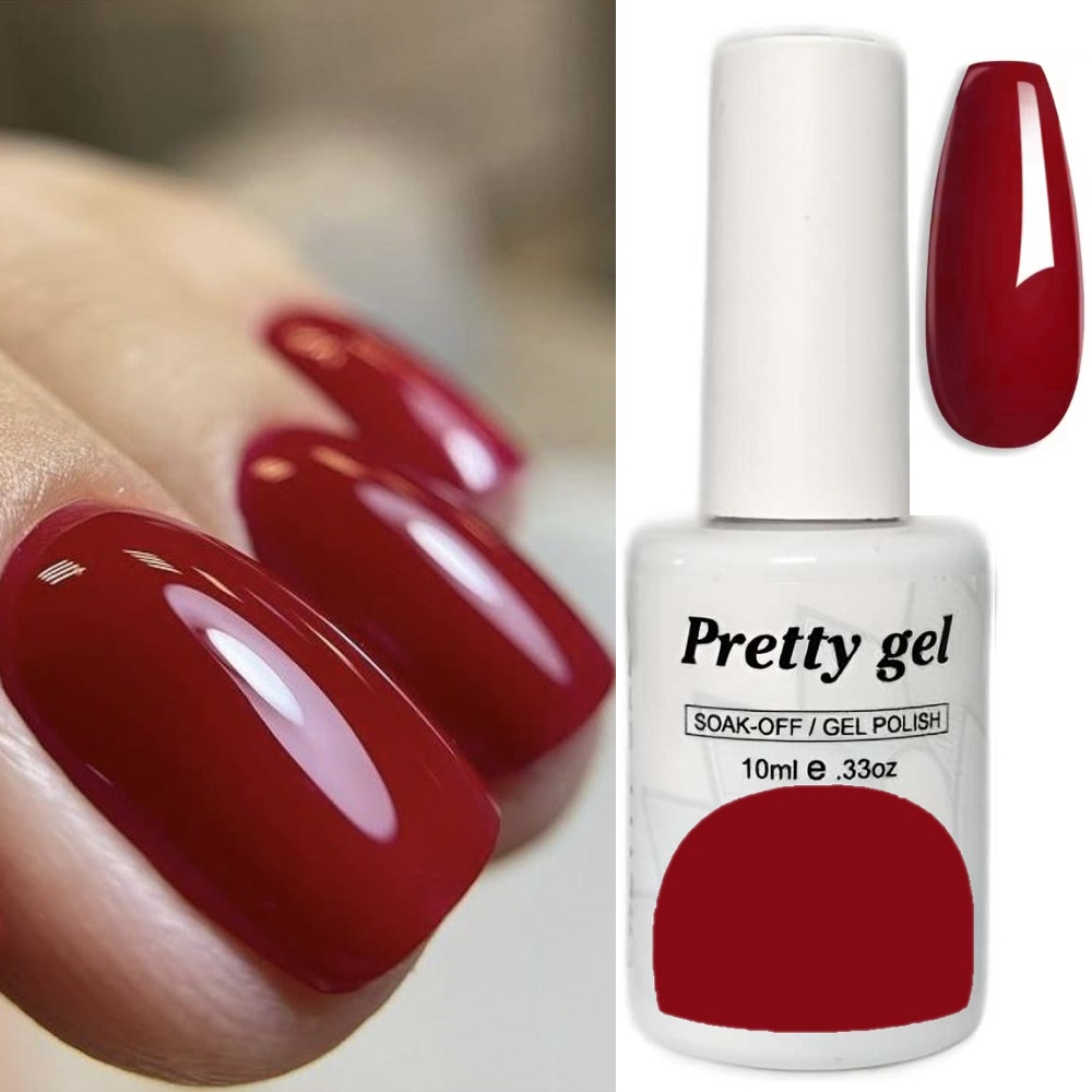 Гел лак Pretty 481 Токсично Червено