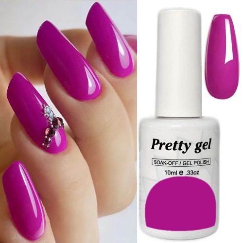 Гел лак Pretty 87 Кралска Фуксия