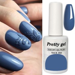 Гел лак Pretty 92 Опушено Синьо Гел лак Pretty 92 Опушено Синьо