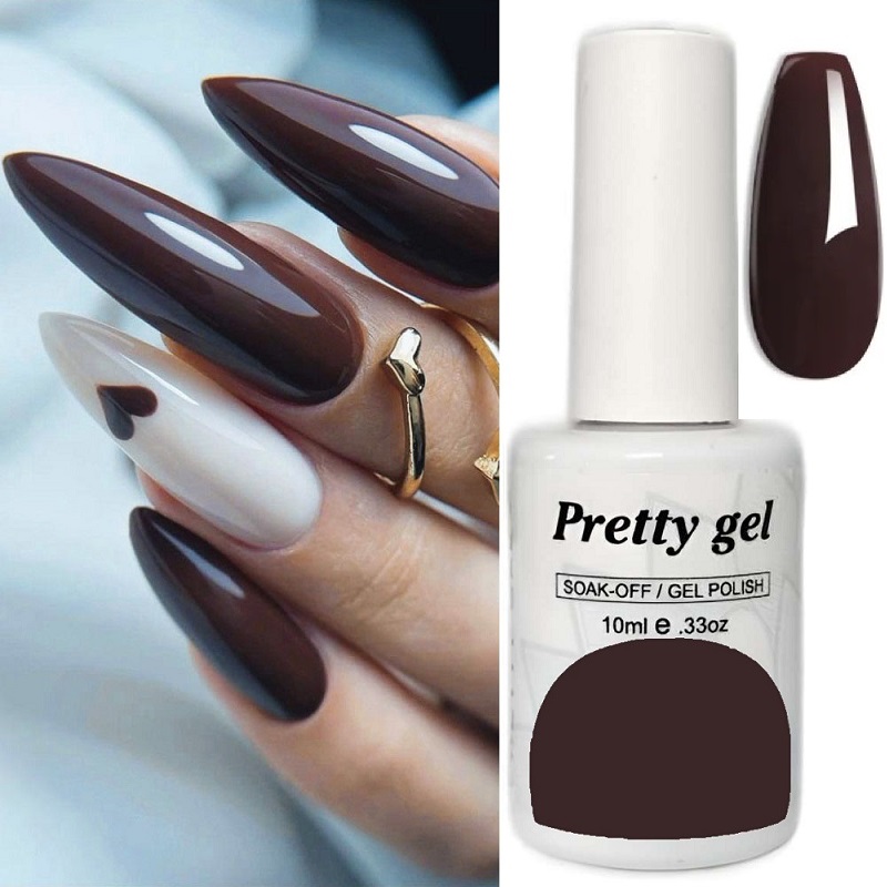 Гел лак Pretty A34 Шоколад