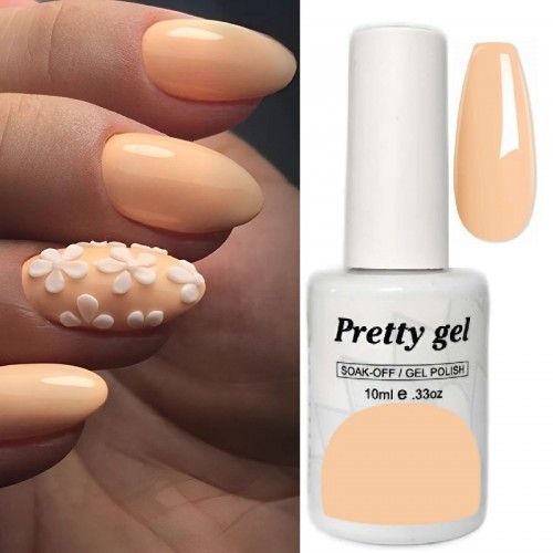 Гел лак Pretty 159 Прасковен Крем