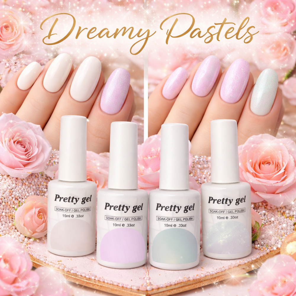Комплект 4 цвята Dreamy Pastel