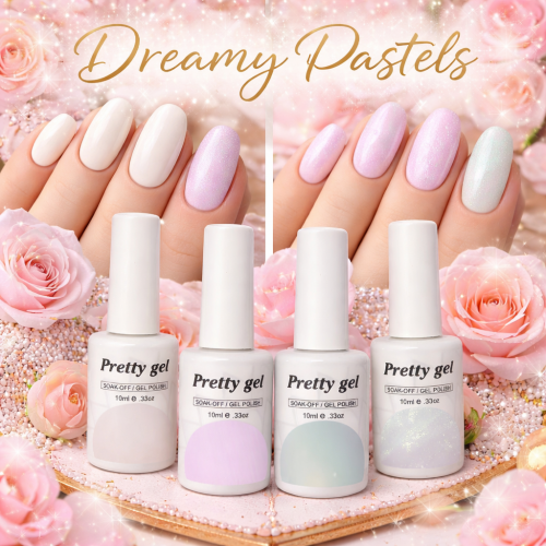 Комплект 4 цвята Dreamy Pastel