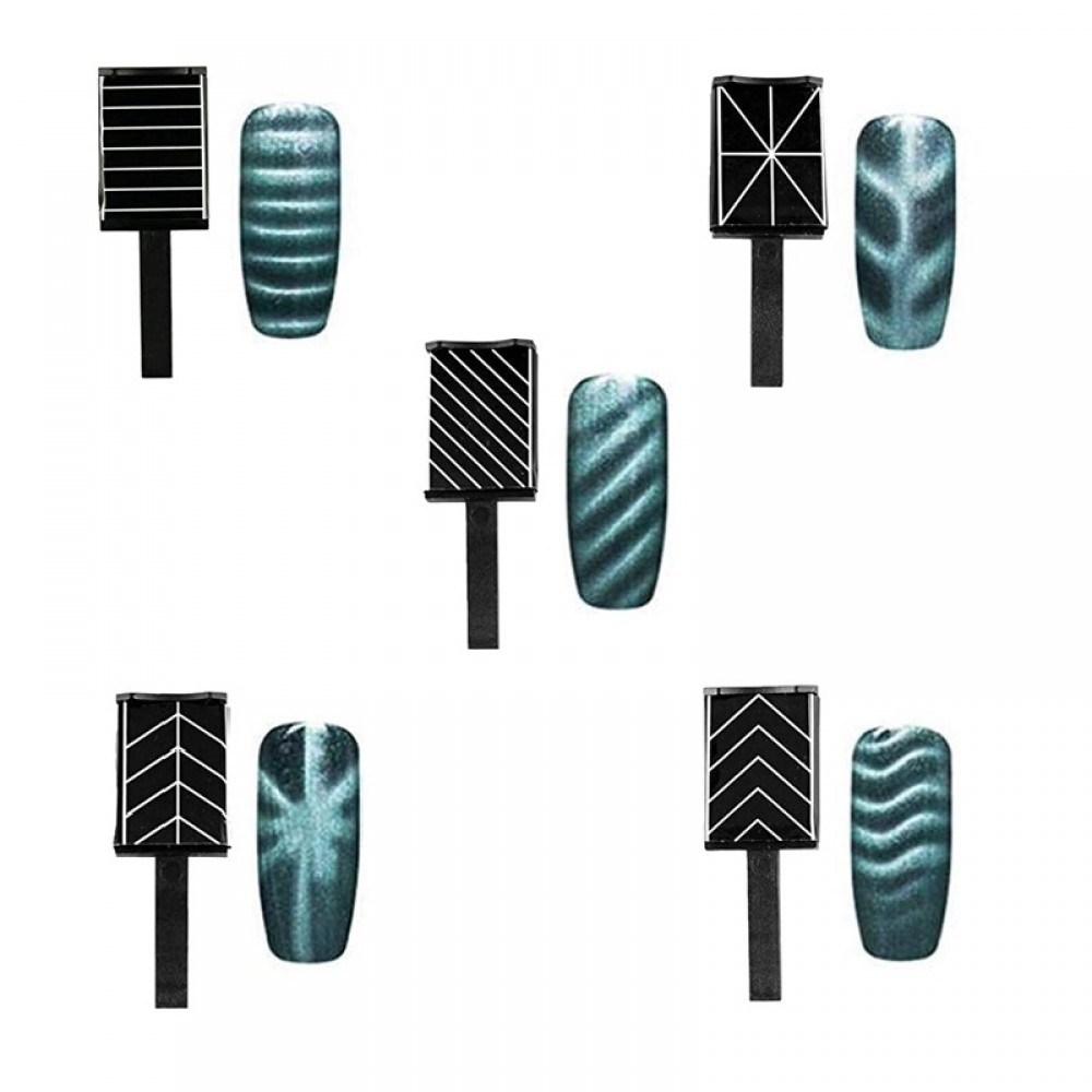 Комплект 5 бр. магнит за гел лак - PIN287