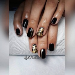 Гел лак Pretty 773 - Златен ситен брокат-foto2