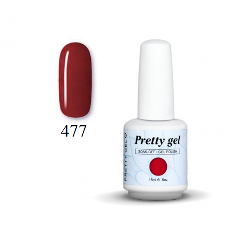 Гел лак Pretty 477 Бордо