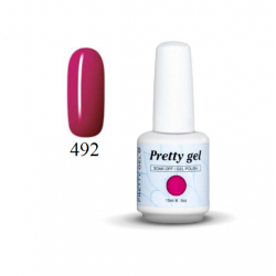 Гел лак Pretty 492 Малиново червено 