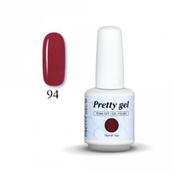 Гел лак Pretty 94 Тъмен патладжан